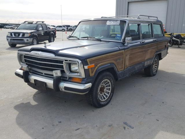 1JCNJ15U6JT023219 - 1988 JEEP GRAND WAGO TWO TONE photo 2