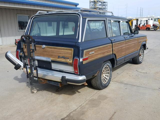 1JCNJ15U6JT023219 - 1988 JEEP GRAND WAGO TWO TONE photo 4