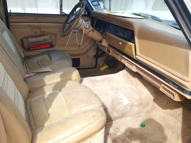 1JCNJ15U6JT023219 - 1988 JEEP GRAND WAGO TWO TONE photo 5