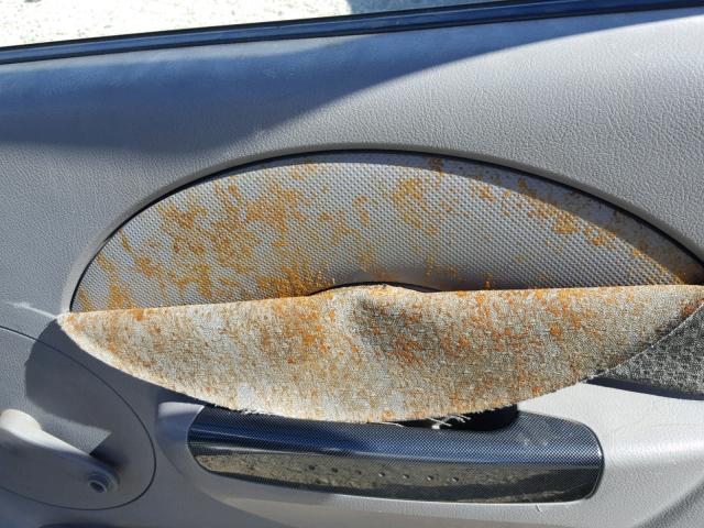 KL1TD62685B362781 - 2005 CHEVROLET AVEO BASE Сұр фото 9