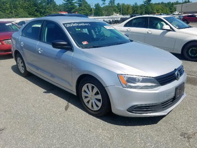 3VW1K7AJ8DM390909 - 2013 VOLKSWAGEN JETTA BASE SILVER photo 1