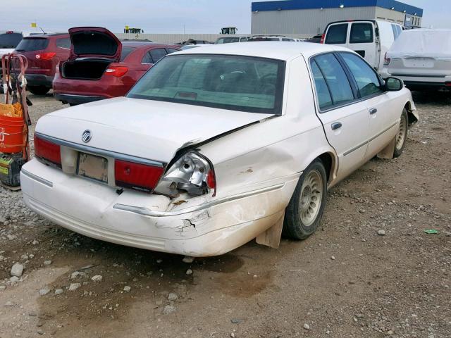 2MEFM75W5YX685404 - 2000 MERCURY GRAND MARQ WHITE photo 4