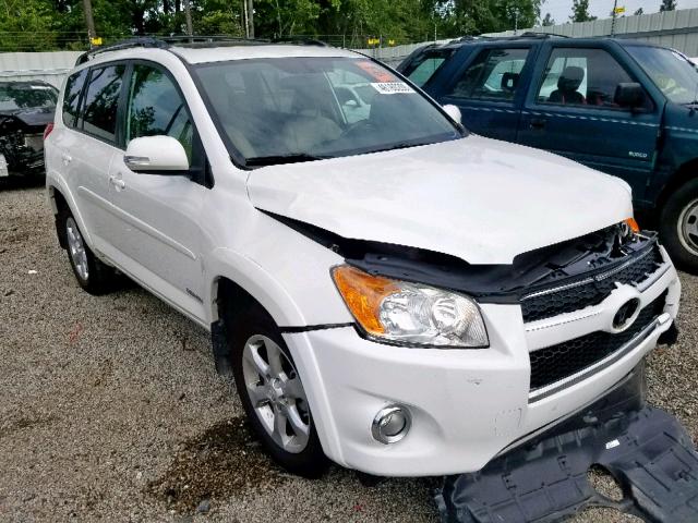 2T3DF4DV1AW073159 - 2010 TOYOTA RAV4 LIMIT WHITE photo 1