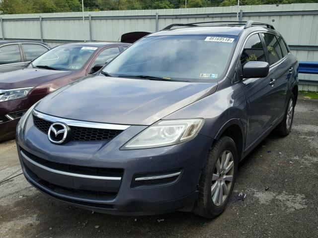 JM3TB38V780154569 - 2008 MAZDA CX-9 GRAY photo 2