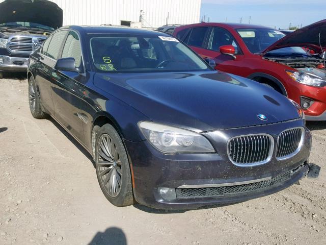 WBAKC6C53BC394506 - 2011 BMW 7 SERIES CHARCOAL photo 1
