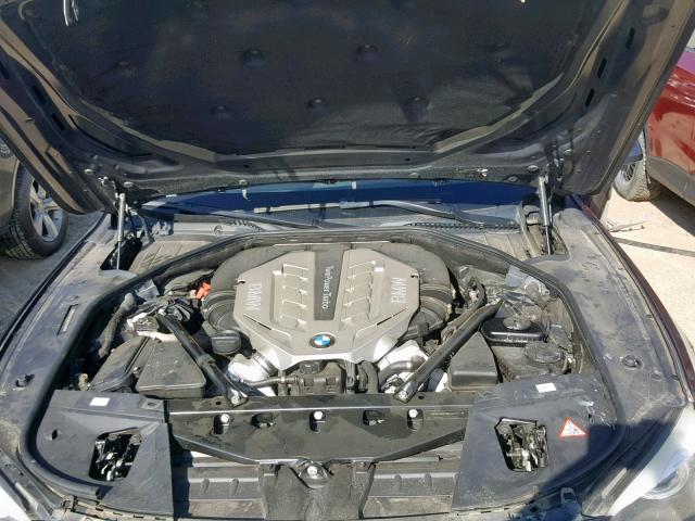 WBAKC6C53BC394506 - 2011 BMW 7 SERIES CHARCOAL photo 7