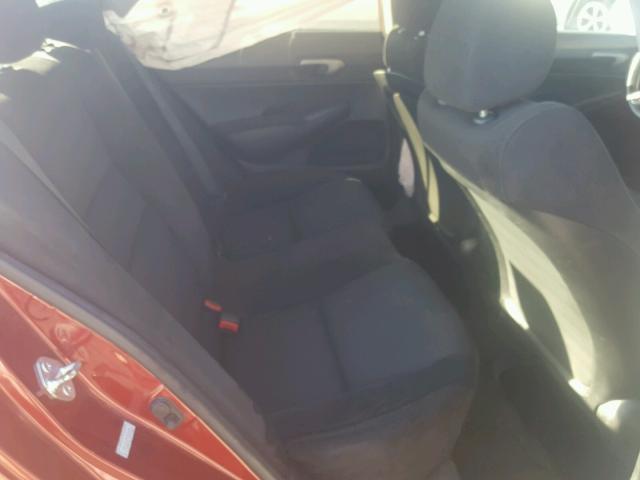 2HGFA1F6XBH528184 - 2011 HONDA CIVIC LX-S 红色 照片 6