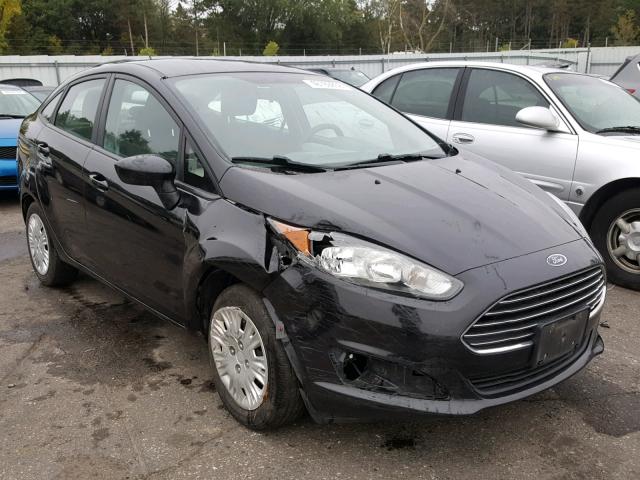 3FADP4AJ9EM142529 - 2014 FORD FIESTA S BLACK photo 1