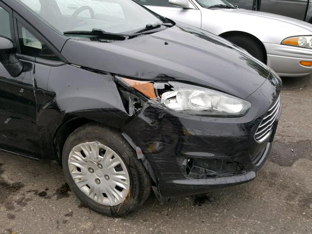 3FADP4AJ9EM142529 - 2014 FORD FIESTA S BLACK photo 9