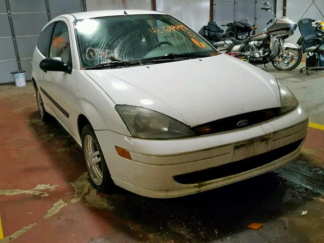 3FAFP31Z93R185292 - 2003 FORD FOCUS ZX3 WHITE photo 1