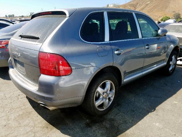 WP1AB29P25LA62854 - 2005 PORSCHE CAYENNE S GRAY photo 4