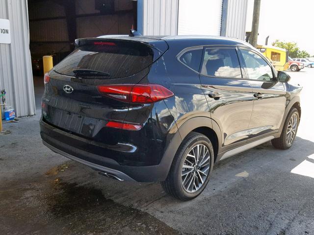 KM8J33AL6KU878447 - 2019 HYUNDAI TUCSON LIM BLACK photo 4