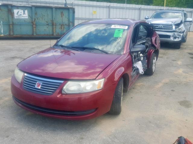 1G8AJ55F56Z159879 - 2006 SATURN ION LEVEL RED photo 2