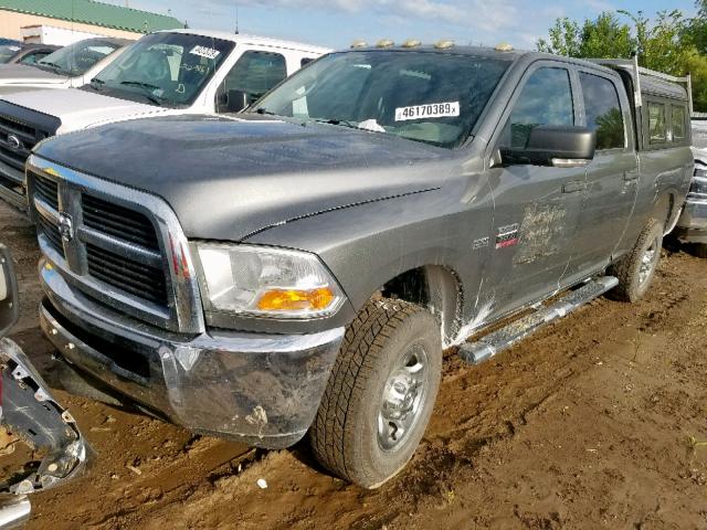 3D7TT2CT1BG542024 - 2011 DODGE RAM 2500 GRAY photo 2