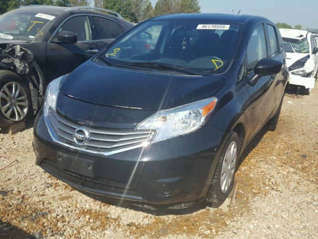 3N1CE2CP3FL421857 - 2015 NISSAN VERSA NOTE BLACK photo 2