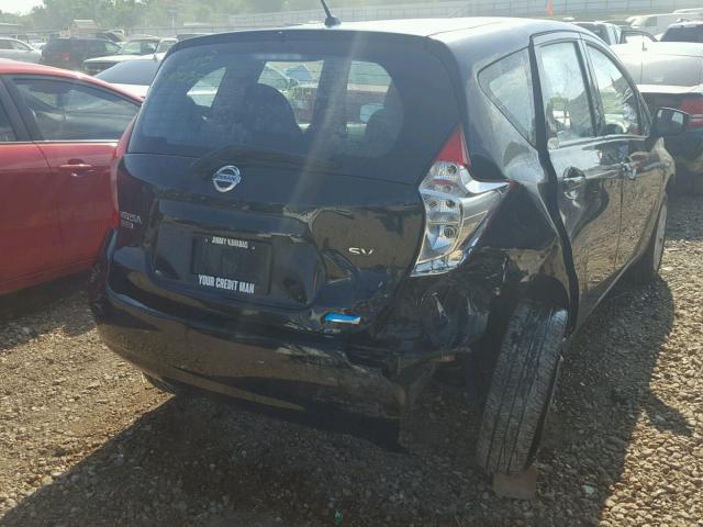 3N1CE2CP3FL421857 - 2015 NISSAN VERSA NOTE BLACK photo 4