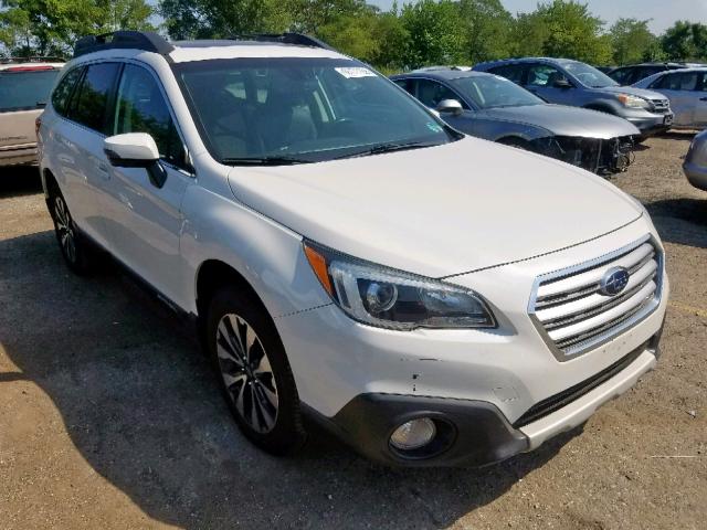 4S4BSENC3H3287617 - 2017 SUBARU OUTBACK 3. WHITE photo 1