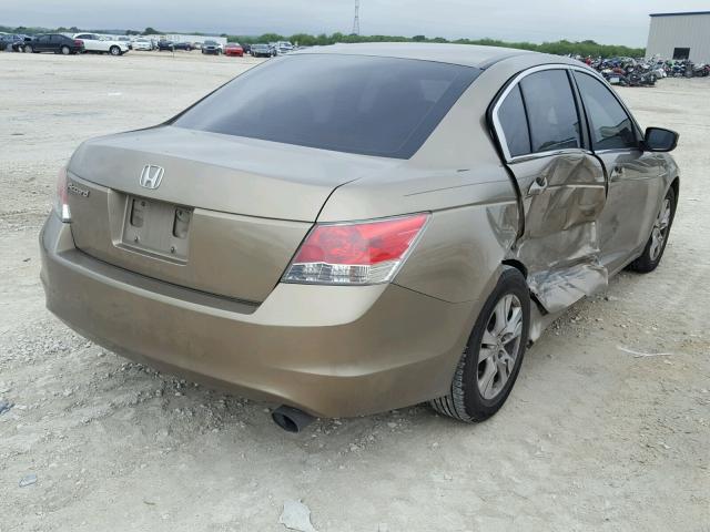 1HGCP2F41AA150310 - 2010 HONDA ACCORD LXP GOLD photo 4