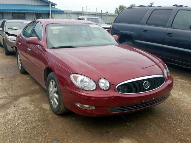 2G4WD582861225003 - 2006 BUICK LACROSSE C MAROON photo 1