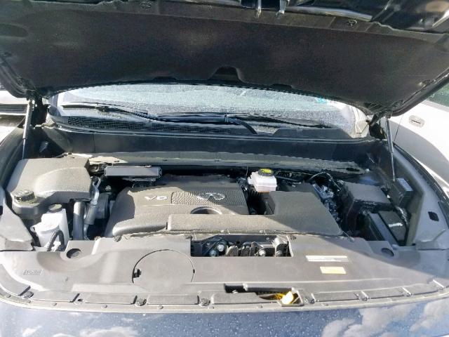 5N1DL0MM0KC551399 - 2019 INFINITI QX60 LUXE BLACK photo 7