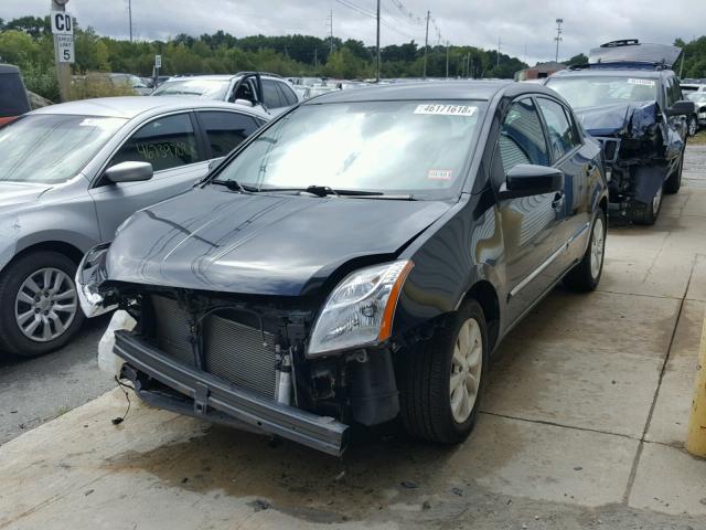 3N1AB6AP8AL728864 - 2010 NISSAN SENTRA 2.0 BLACK photo 2