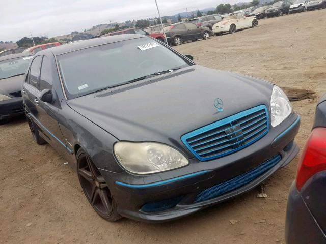 WDBNG74J94A389359 - 2004 MERCEDES-BENZ S 55 AMG GRAY photo 1