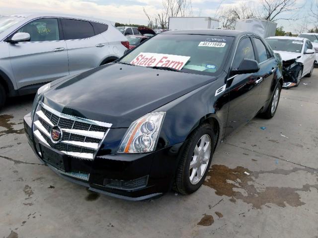 1G6DU57V690159514 - 2009 CADILLAC CTS HI FEA BLACK photo 2