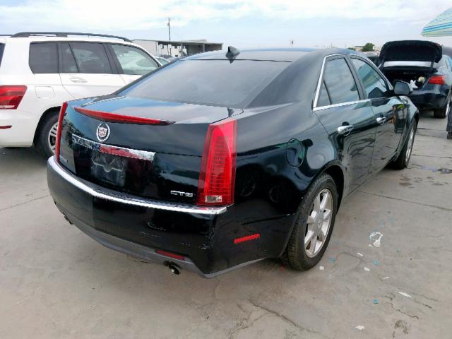 1G6DU57V690159514 - 2009 CADILLAC CTS HI FEA BLACK photo 4