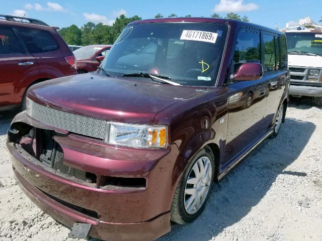 JTLKT324750193602 - 2005 TOYOTA SCION XB 栗色 照片 2