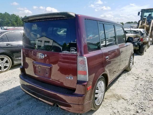 JTLKT324750193602 - 2005 TOYOTA SCION XB 栗色 照片 4