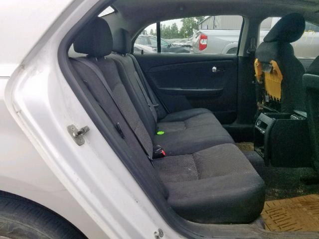 1G1ZC5EB0AF307195 - 2010 CHEVROLET MALIBU 1LT 白色 照片 6