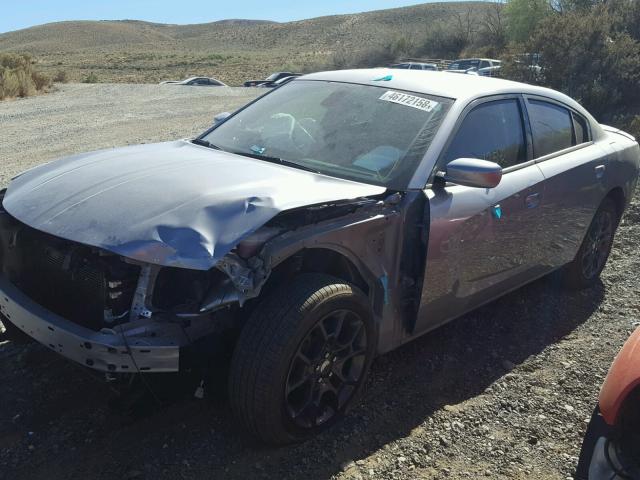 2C3CDXJG5JH115555 - 2018 DODGE CHARGER GT GRAY photo 2