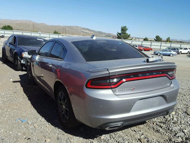2C3CDXJG5JH115555 - 2018 DODGE CHARGER GT GRAY photo 3