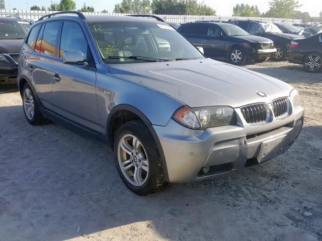 WBXPA93446WG77210 - 2006 BMW X3 3.0I SILVER photo 1