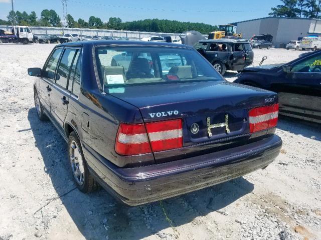 YV1KS9602W1134133 - 1998 VOLVO S90 PURPLE photo 3