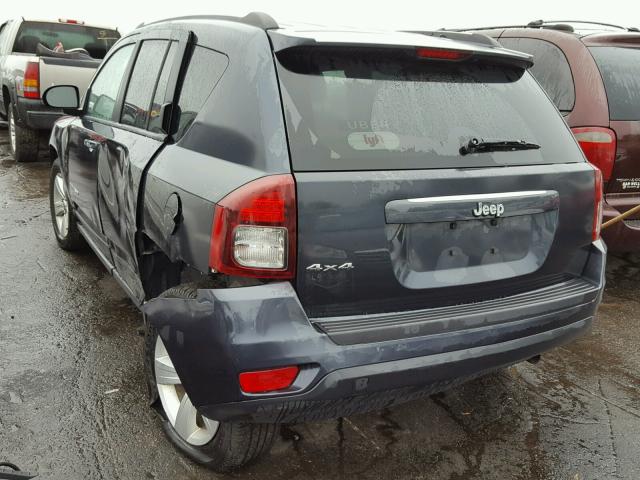 1C4NJDBB8FD214454 - 2015 JEEP COMPASS SP ნაცრისფერი ფოტო 3