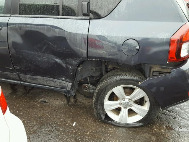 1C4NJDBB8FD214454 - 2015 JEEP COMPASS SP ნაცრისფერი ფოტო 9