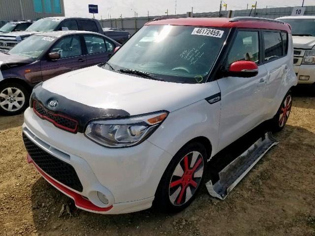 KNDJX3A52E7089337 - 2014 KIA SOUL ! WHITE photo 2