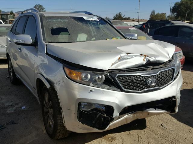 5XYKWDA26DG394604 - 2013 KIA SORENTO SX SILVER photo 1