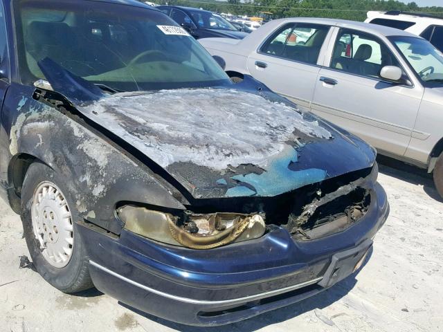 2G4WB52KXW1534521 - 1998 BUICK REGAL LS BLUE photo 9