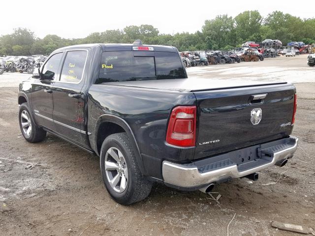 1C6SRFHT6KN574552 - 2019 RAM 1500 LIMIT BLACK photo 3