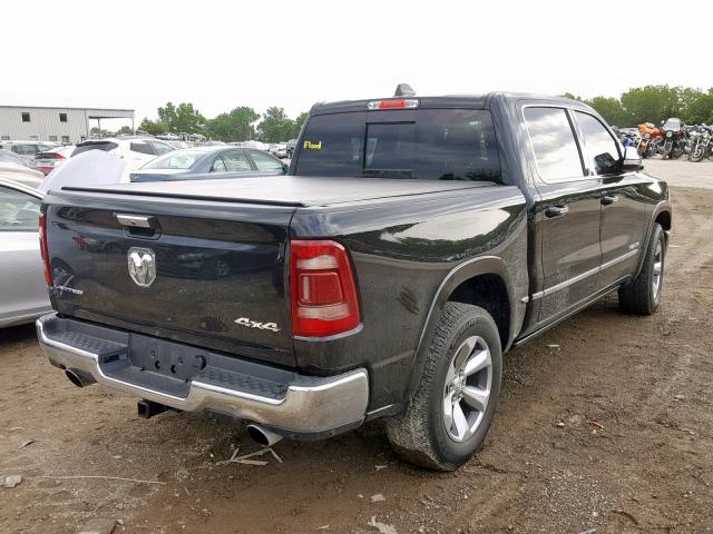 1C6SRFHT6KN574552 - 2019 RAM 1500 LIMIT BLACK photo 4