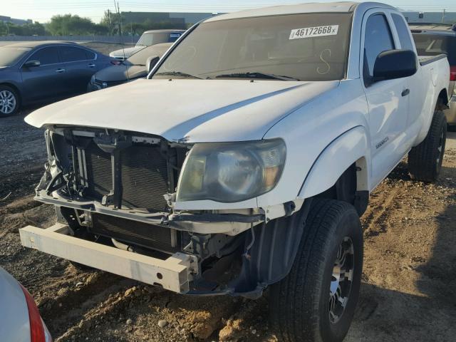 5TETU62N05Z007664 - 2005 TOYOTA TACOMA PRE WHITE photo 2