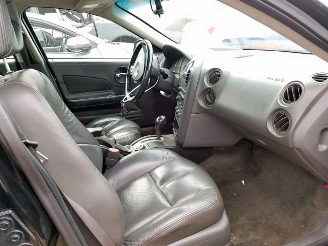 2G2WR524451237913 - 2005 PONTIAC GRAND PRIX BLACK photo 5