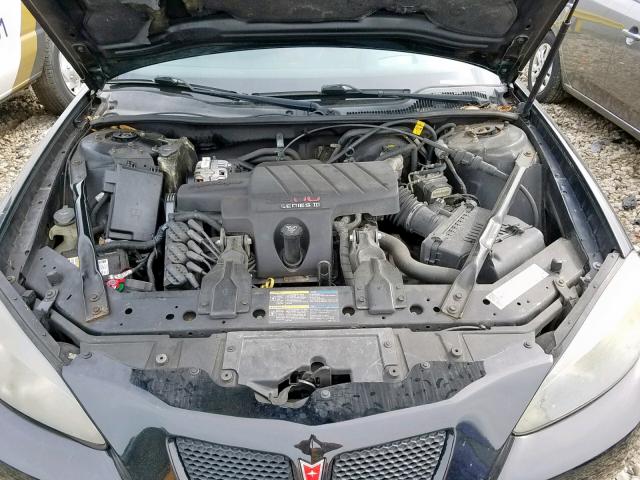2G2WR524451237913 - 2005 PONTIAC GRAND PRIX BLACK photo 7