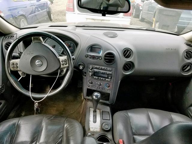 2G2WR524451237913 - 2005 PONTIAC GRAND PRIX BLACK photo 9