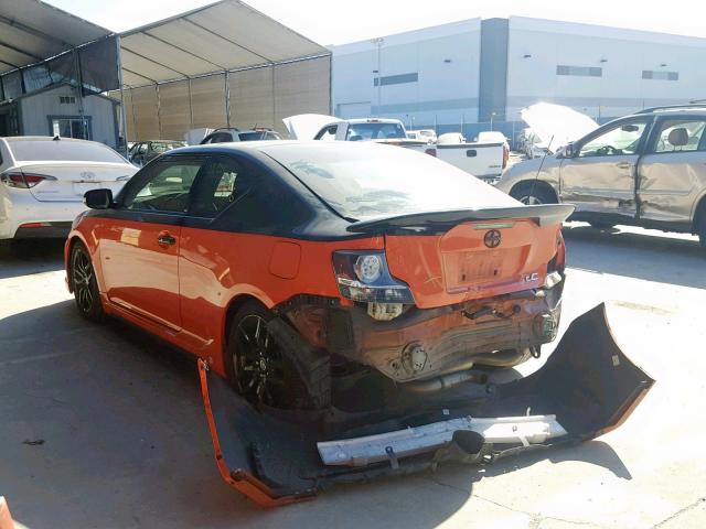 JTKJF5C76FJ008107 - 2015 TOYOTA SCION TC ნარინჯისფერი ფოტო 3