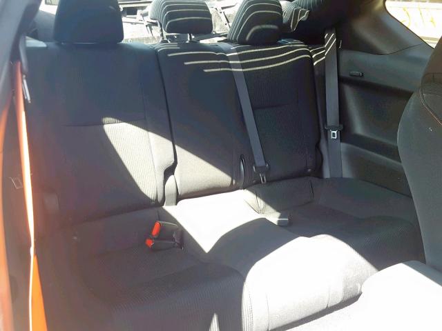 JTKJF5C76FJ008107 - 2015 TOYOTA SCION TC ნარინჯისფერი ფოტო 6