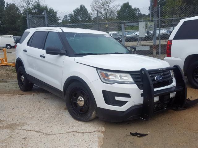 1FM5K8ARXGGB74165 - 2016 FORD EXPLORER P WHITE photo 1