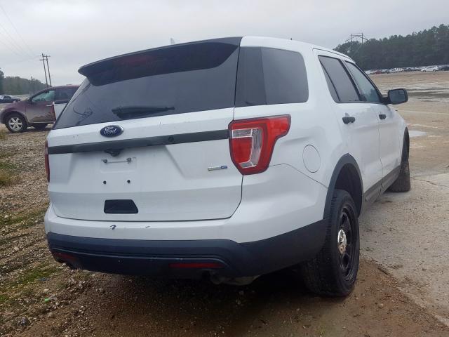 1FM5K8ARXGGB74165 - 2016 FORD EXPLORER P WHITE photo 4